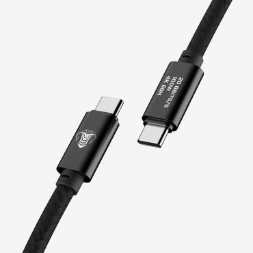Image du produit Cobra CobraTether USB-C Cable 20Gbit 1,2m Black (1.20 m, USB 3.2, 100 W)