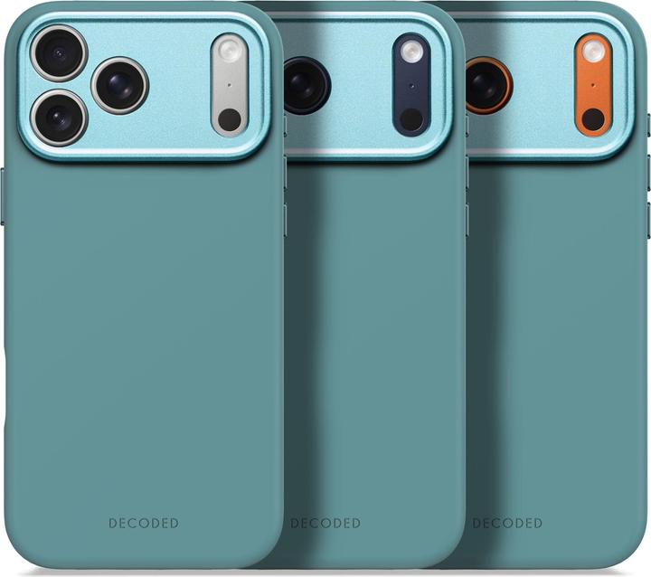 Produktbild Decoded Silicone Backcover Apple iPhone 17 Pro Max Retro Blue (Apple iPhone 17 Pro Max)