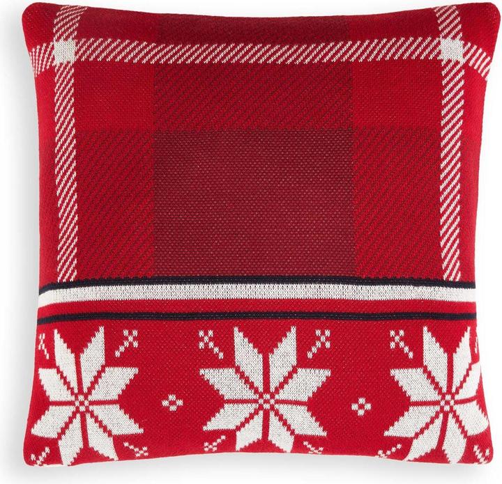 Immagine prodotto Tommy Hilfiger Kissenhülle Snowstar red (40 x 40 cm)