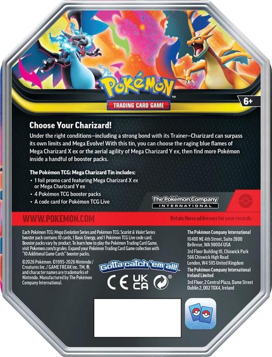 Actual product image Pokémon P-DE Spring ex Tin Variante B (German, Box Set & Collection)