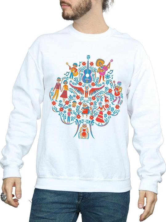 Immagine prodotto Disney Coco Tree Pattern Felpa Uomo (M)