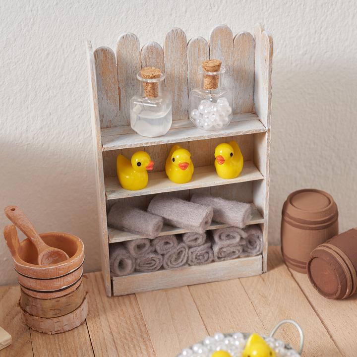 Produktbild VBS Holzfass mit 4 Ringen Höhe ca. 3cm