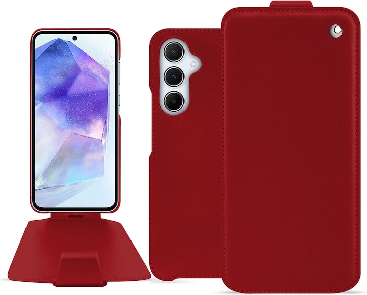 Image du produit Noreve Coque à rabat vertical en cuir (Samsung Galaxy A55)