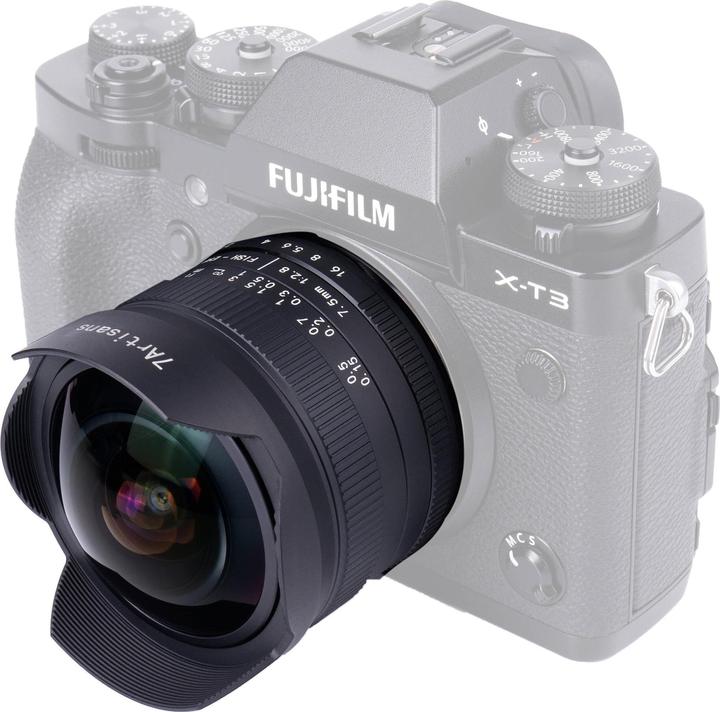 Image du produit 7artisans 7.5 mm F/2.8 Fisheye Mark II (Fujifilm X, APS-C / DX)