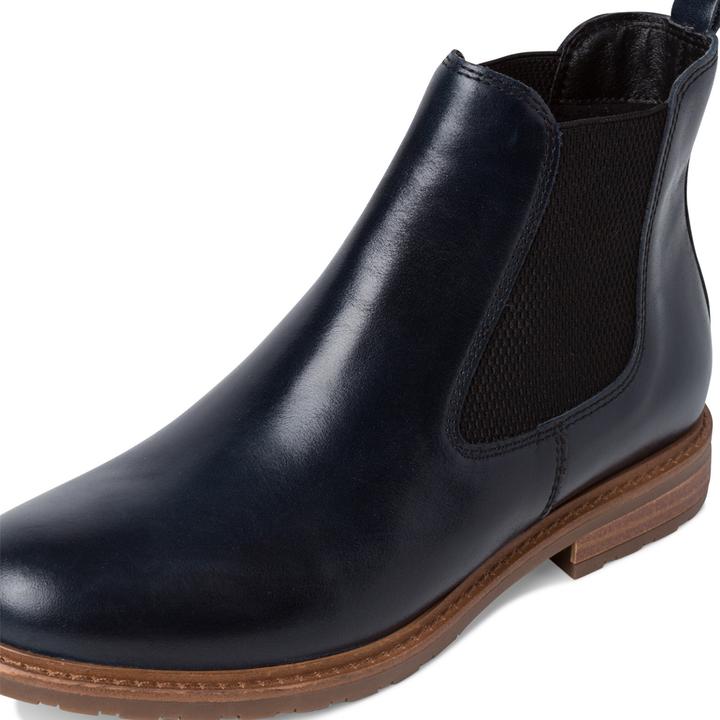 Navy Leather