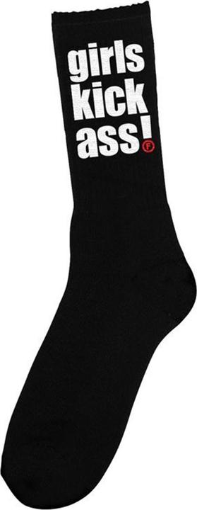 Foundation Skateboards Girls Kick Ass! Socks (One Size)