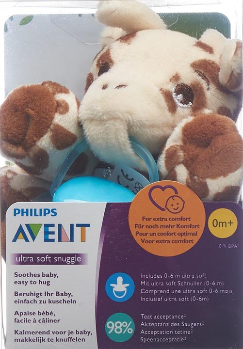 Produktbild Philips Avent Snuggle Giraffe (1 x, ab Geburt)
