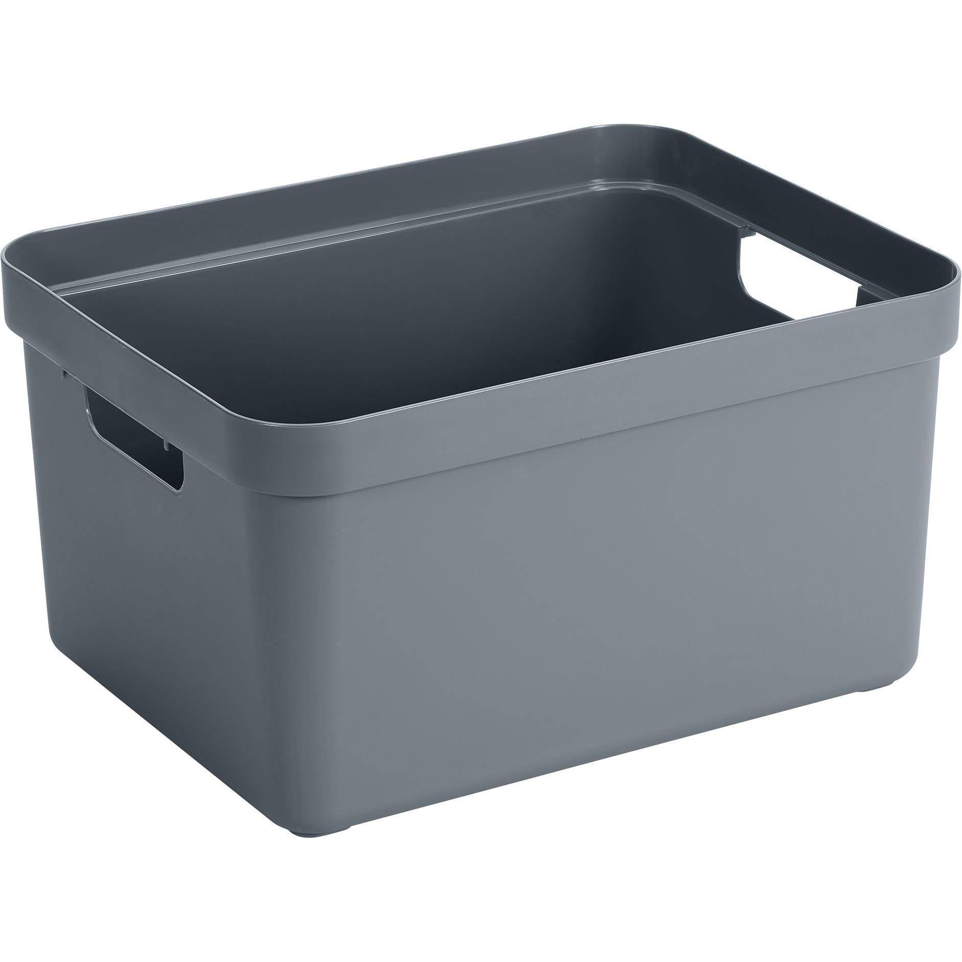 4x Sunware, Aufbewahrungsbox, Sigma Home (45.5 x 35.5 x 24.5 cm, 32 l)