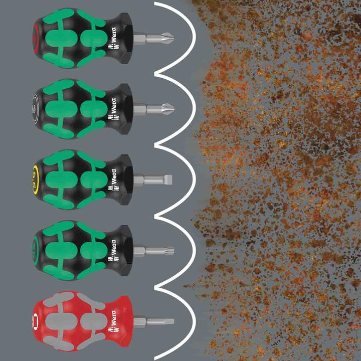 Actual product image Wera Stubby Set 3 (Port)