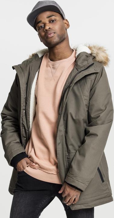Produktbild Urban Classics Heavy Cotton Imitation Fur Parka (L)