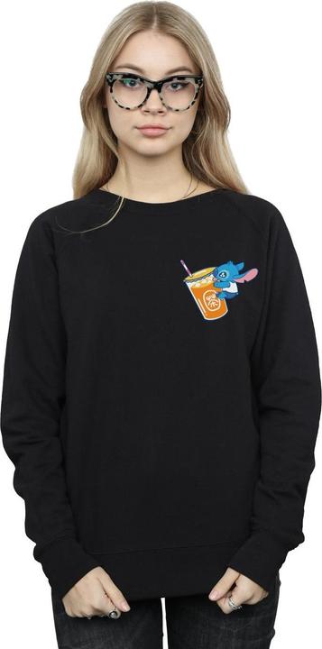 Actual product image Disney Womens/Ladies Lilo And Stitch Drink Sweatshirt (M)