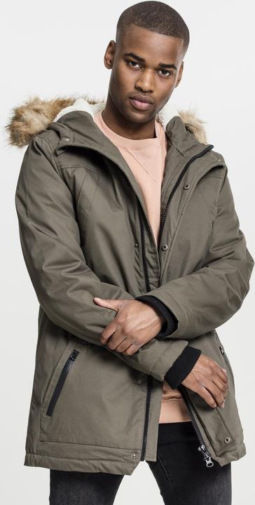 Produktbild Urban Classics Heavy Cotton Imitation Fur Parka (L)