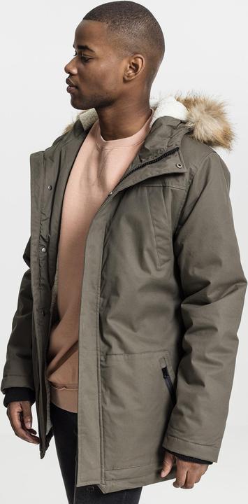 Produktbild Urban Classics Heavy Cotton Imitation Fur Parka (L)