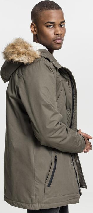 Produktbild Urban Classics Heavy Cotton Imitation Fur Parka (L)