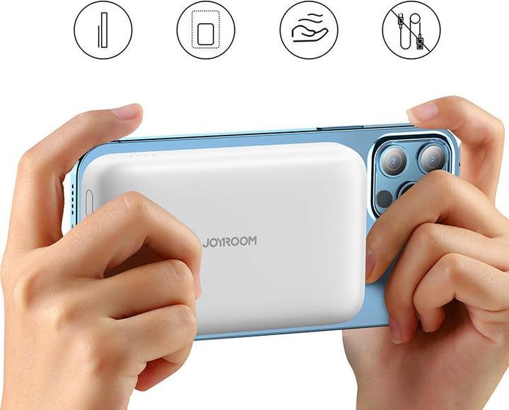 Actual product image Joyroom Mini Magnetic Wireless Powerbank (20W) (10000 mAh, 20 W, 37 Wh)