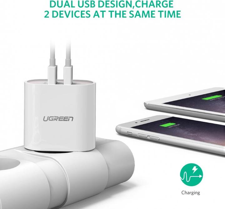 Immagine prodotto Ugreen Doppia USB (17 W)