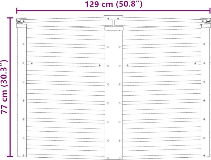 Immagine prodotto vidaXL Garten-Hochbeet