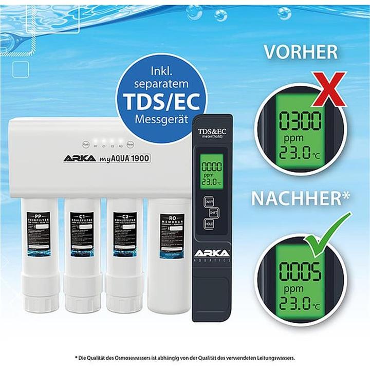 Image du produit Arka Osmoseur (Filtres internes, Eau douce, Eau salée)