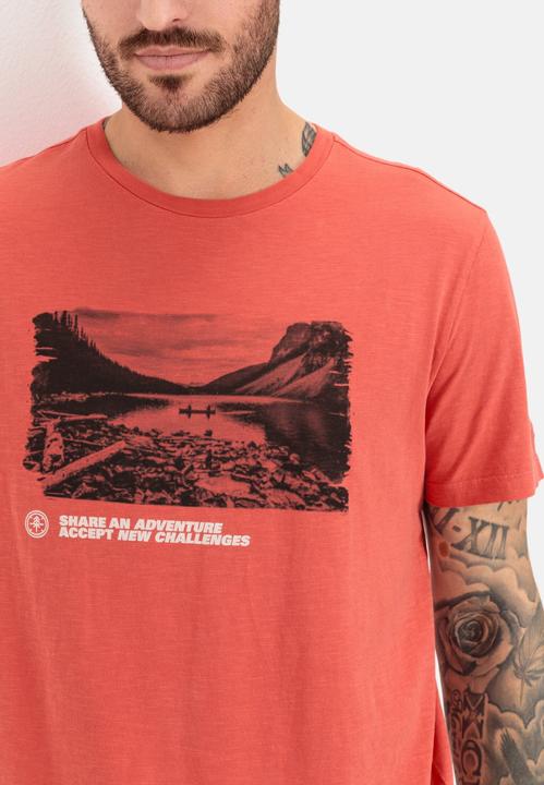 Immagine prodotto Camel Active T-shirt con stampa in cotone organico sostenibile (XL)
