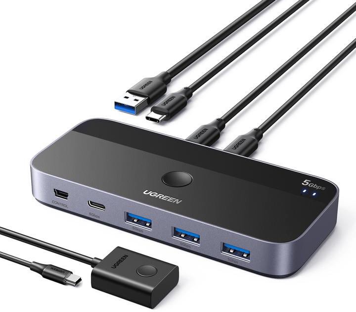 Produktbild Ugreen USB 3.0 2x4 switch / switch CM687