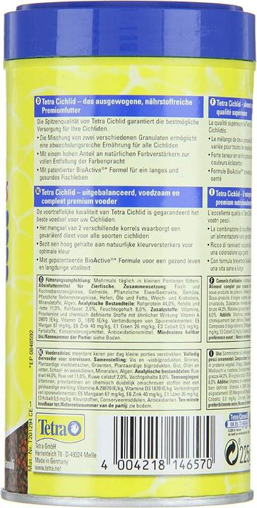 Produktbild Tetra Cichlid Granules (Cichliden, 500 ml)