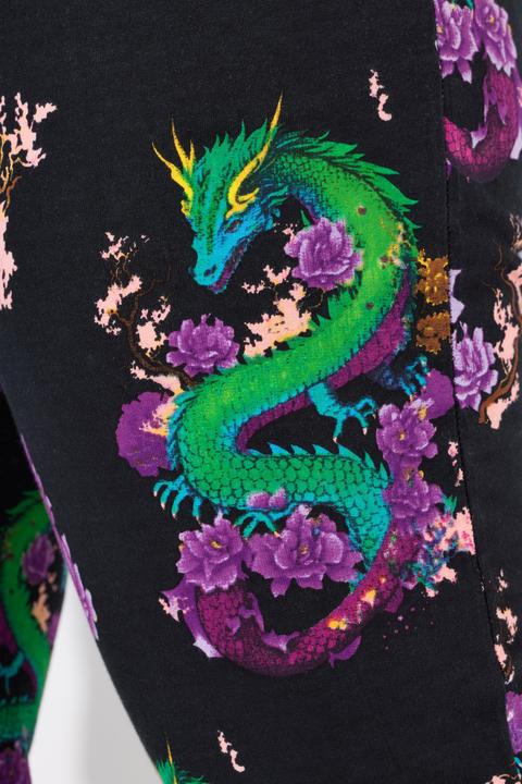 Image du produit Angel of Style Jogginghose, Drachen-Muster, Elastikbund (48)