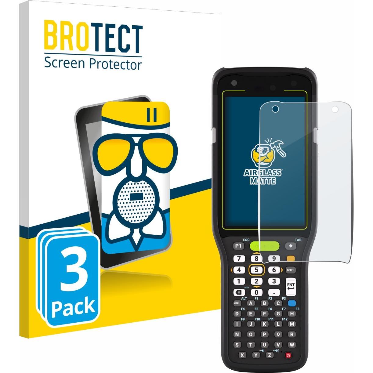 BROTECT Schutzglas Schutzfolie Displayschutz Display Schutz Glas Folie matt, Barcode-Scanner Zubehör
