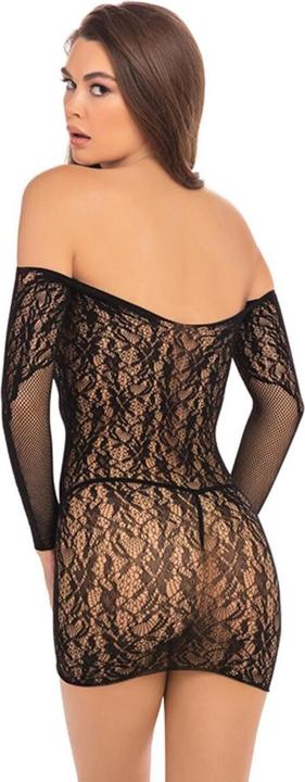 Immagine prodotto René Rofé Demure Mini abito a maniche lunghe nero M/l (M)
