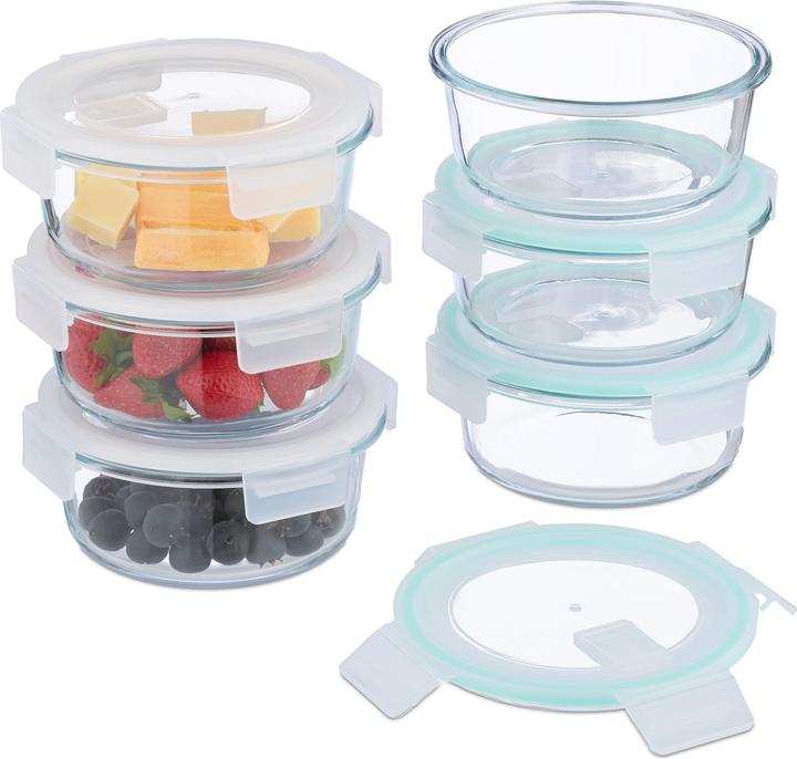 Produktbild Relaxdays Glasbehälter-Set (1.52 l)