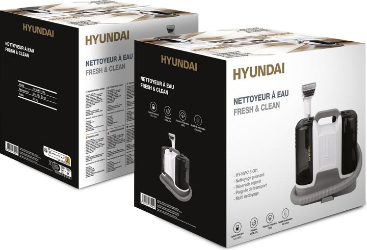 Produktbild Hyundai Fresh & Clean- Natte Stofzuiger - 12 kPa zuigkracht - 1L8 tank