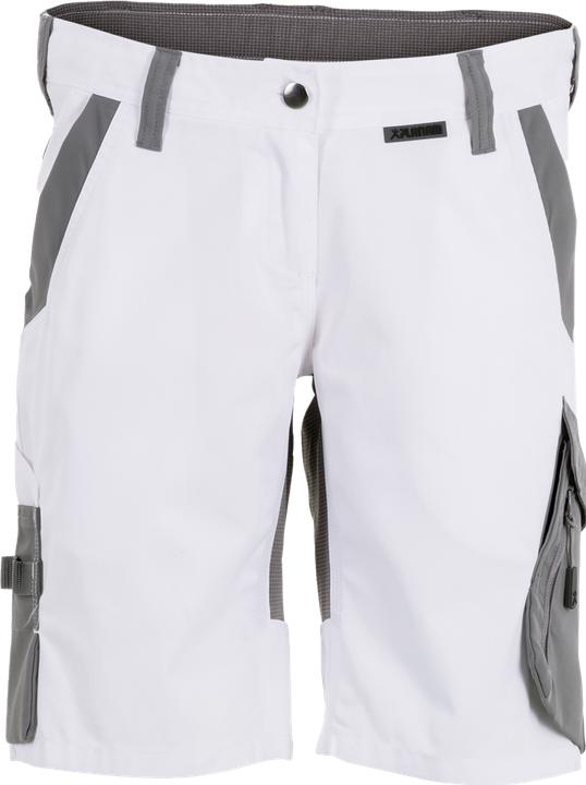 Produktbild Planam Damen Shorts weiss/zink XXL XXXL (3XL)