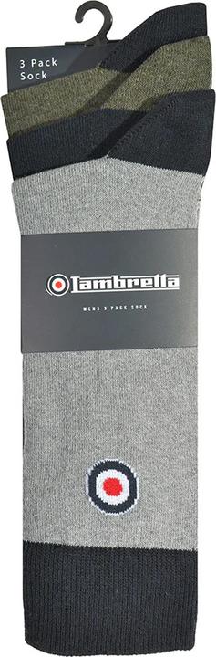 Immagine prodotto Lambretta Calzini Paisley Uomo Misura Confezione 3 (confezione da 3, 39.5 - 45.5)