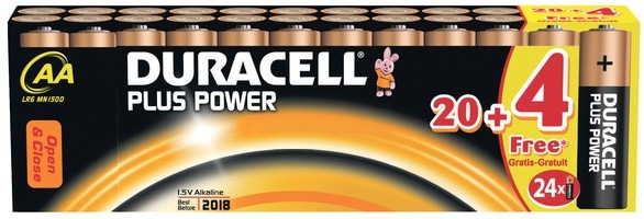 Immagine prodotto Duracell Più potenza (24 pz., AA)