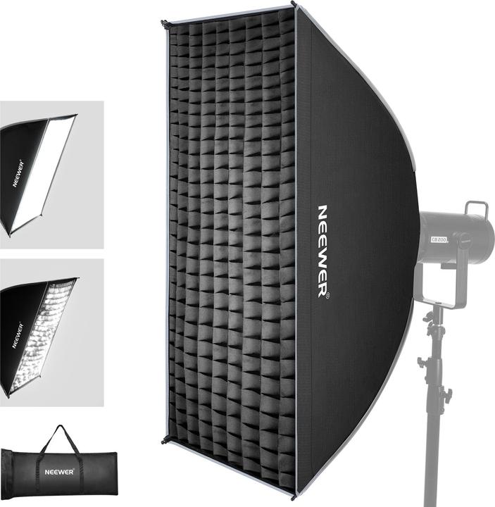 Produktbild Neewer 60x90cm Rectangular Quick Release Softbox With Grid