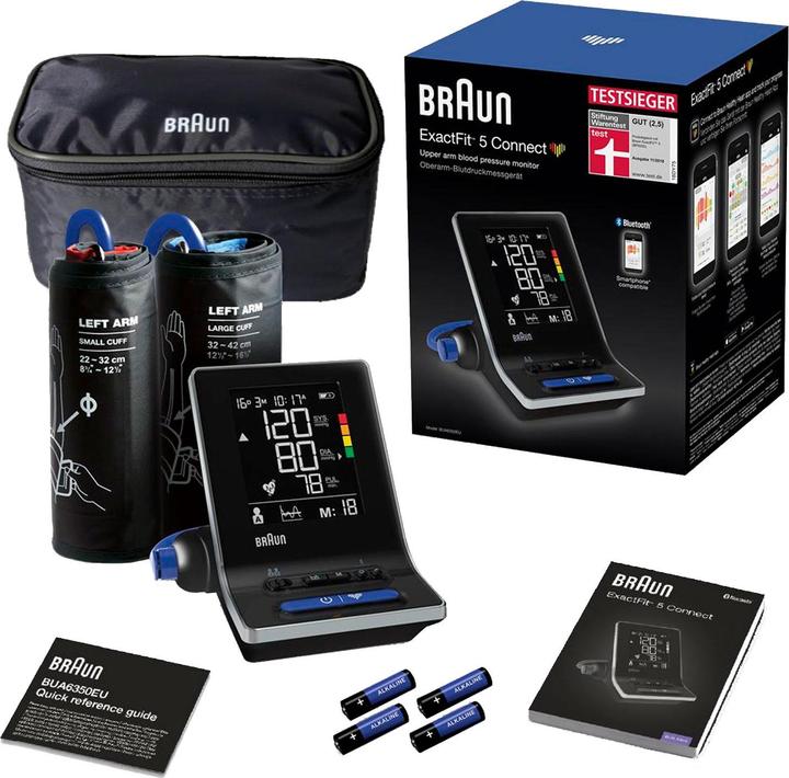Produktbild Braun ExactFit 5 (Blutdruckmessgerät Oberarm)