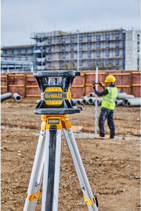 Actual product image DeWalt LASER OBROTOWY 18V DCE080D1GS ZIELONY SAMOPOZIOM. 80m 1x2.0Ah BT TSTAK