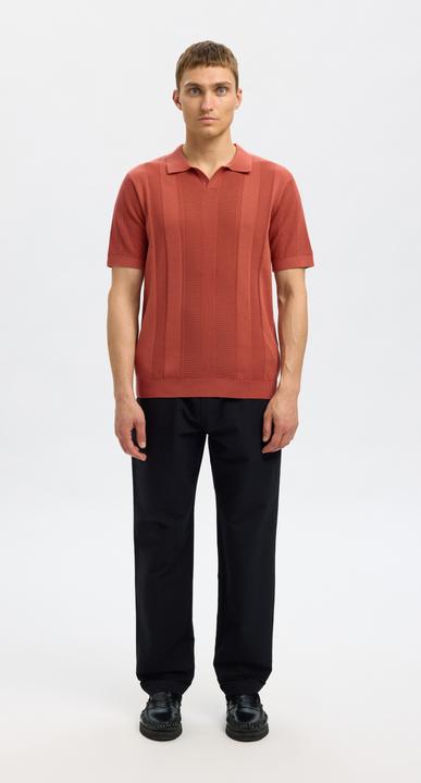 Produktbild Selected Kurzarm Polohemd aus Strick (L)