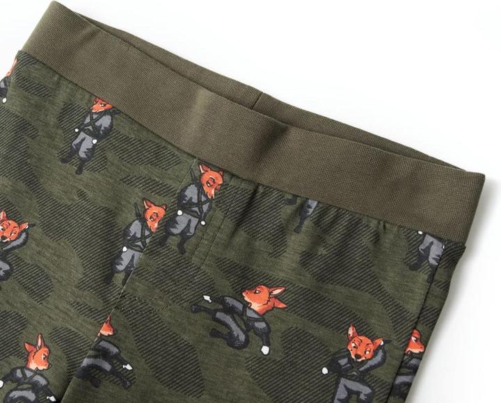Immagine prodotto VidaXL Pigiama da bambino con maniche lunghe Khaki 104,Materiale: 100 (104)