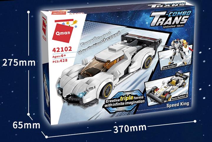 Produktbild Qman Speed King 3 in 1 Sportwagen