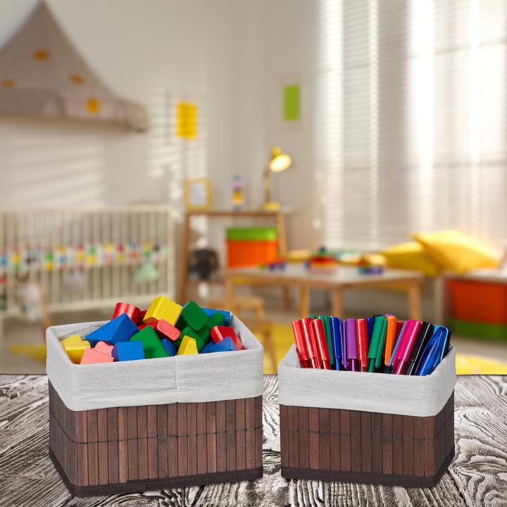 Produktbild Relaxdays 6x Aufbewahrungskorb