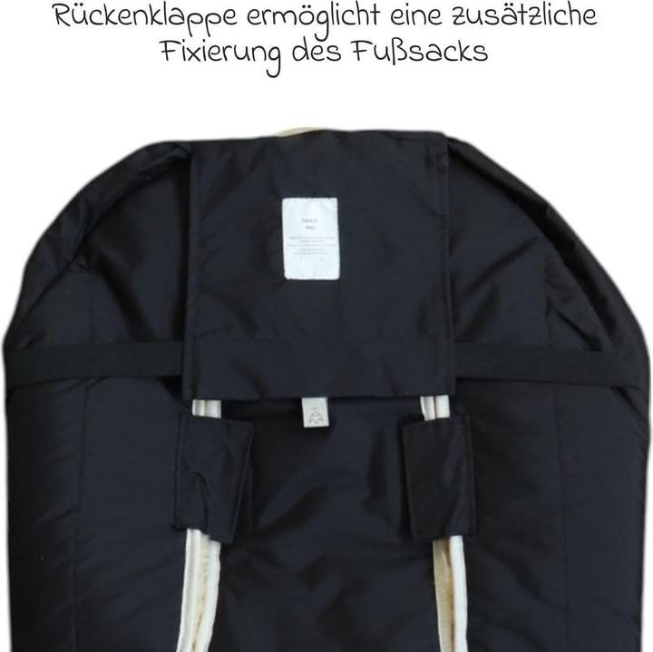 Image du produit Kaiser Baby Kaiser Lammfell Fusssack Iglu 2.0, black