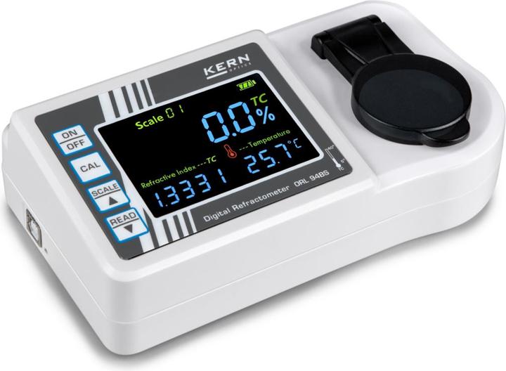 Actual product image Kern Sugar Refractometer, 212.7% max, 0% min