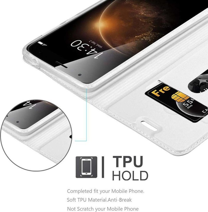 Actual product image Cadorabo Book Classy Style Cover (Huawei G7 Plus, G8, GX8)