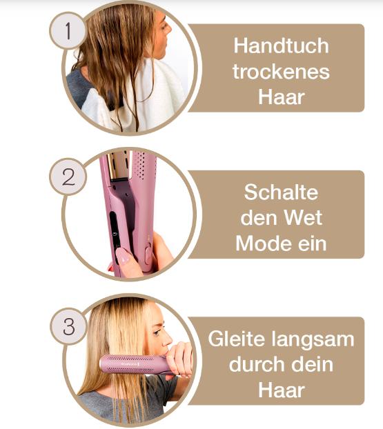 Produktbild Remington 2-in-1 Warm Air Brush for Wet and Dry Styling with Ion Technology and Micro-Conditioner (Glättbürste)
