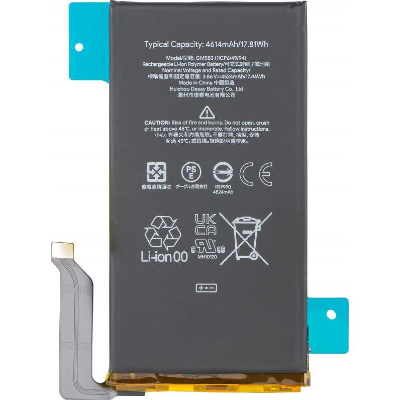 Google Original Pixel 6 Ersatzakku G730-05942-01 Autorisiert, Smartphone Akku