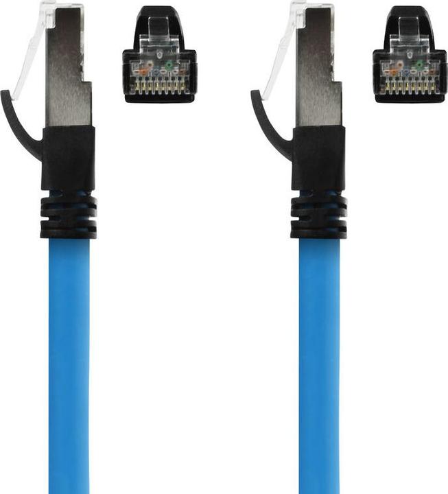 Actual product image ACT Industrial 25.00 meters Profinet cable RJ45 male to RJ45 male, Superflex CAT6A SF/UTP TPE cable, sh (SF/UTP, CAT6a, 25 m)