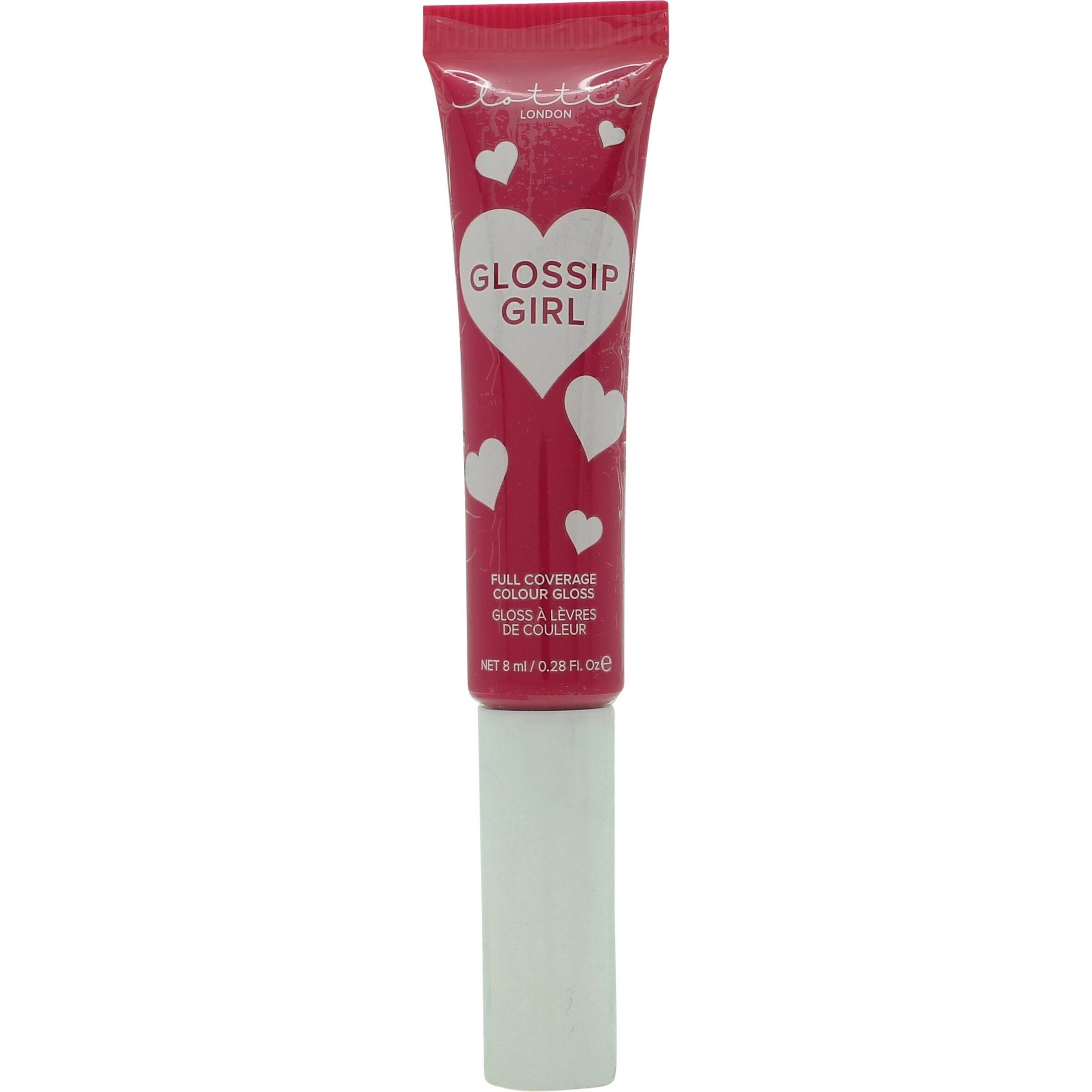 Lottie London, Lippenstift + Lipgloss, Lottie Glossip Girl Full Coverage Colour Gloss 8ml Hashtag (Hashtag)
