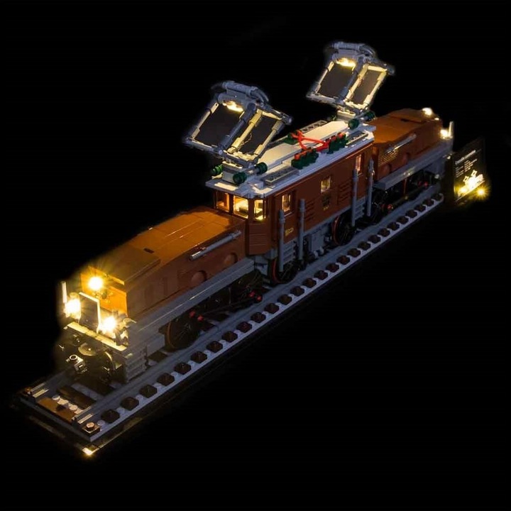 Image du produit Light my bricks Kit d'éclairage LED pour locomotive LEGO Crocodile