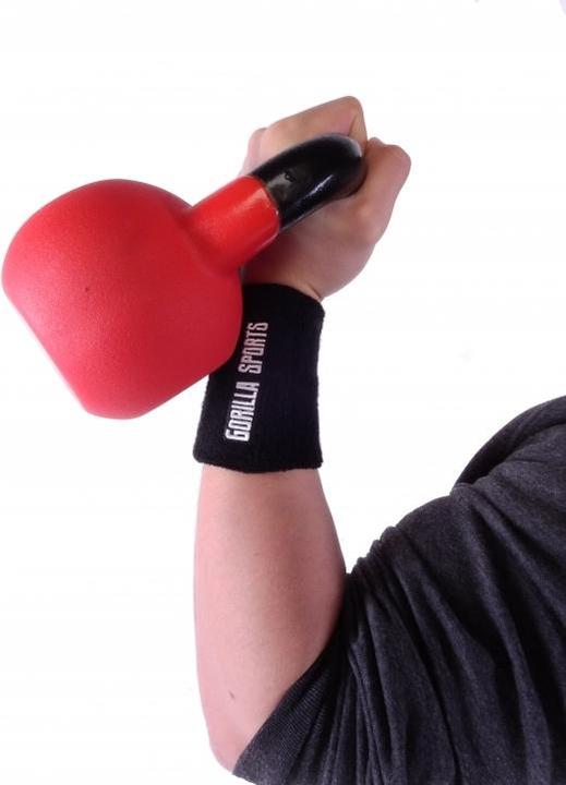 Produktbild Gorilla Sports Kettlebell Wristlet - Handgelenkschutz (11, One Size)