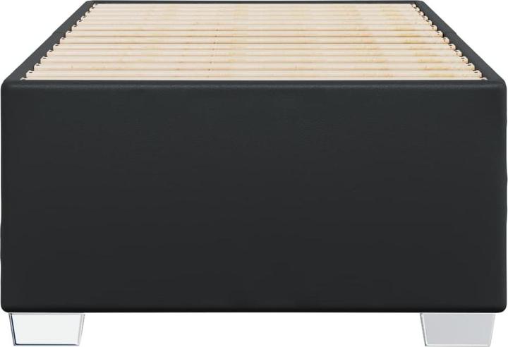 Actual product image vidaXL Faux leather bed frame (90 x 190 cm)